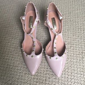 Halogen Martine Nude Studded heels 7